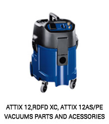 Nilfisk-Blue line elettronica soft start ATTIX 550-560-751 